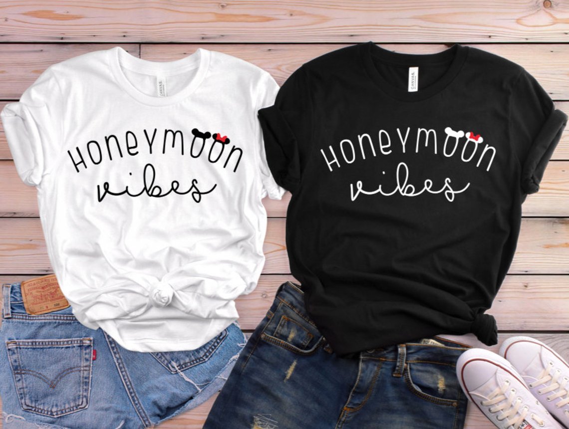 Matching Disney Couples Shirts For Your Disney Honeymoon