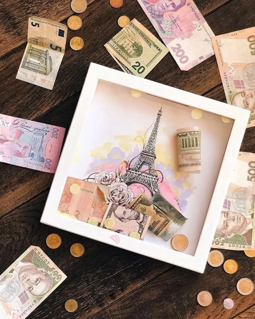 Paris Travel Fund Box