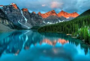 canadian lake for honeymooners