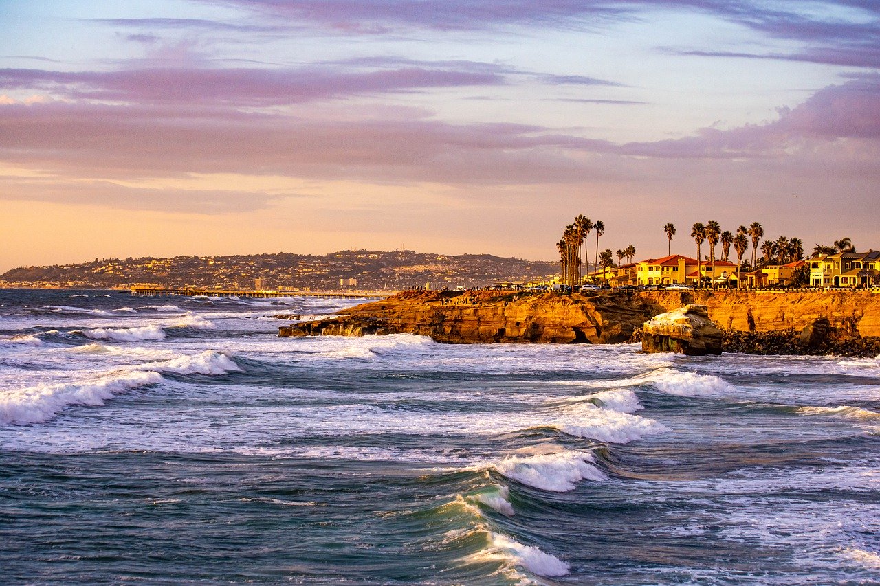 San Diego sunset cliffs