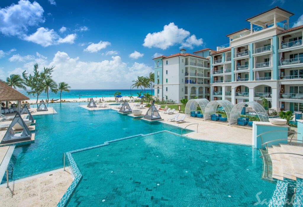 Sandals Royal Barbados main pool