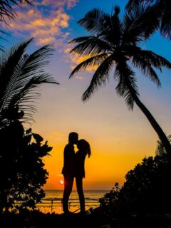 Couple in Maldives